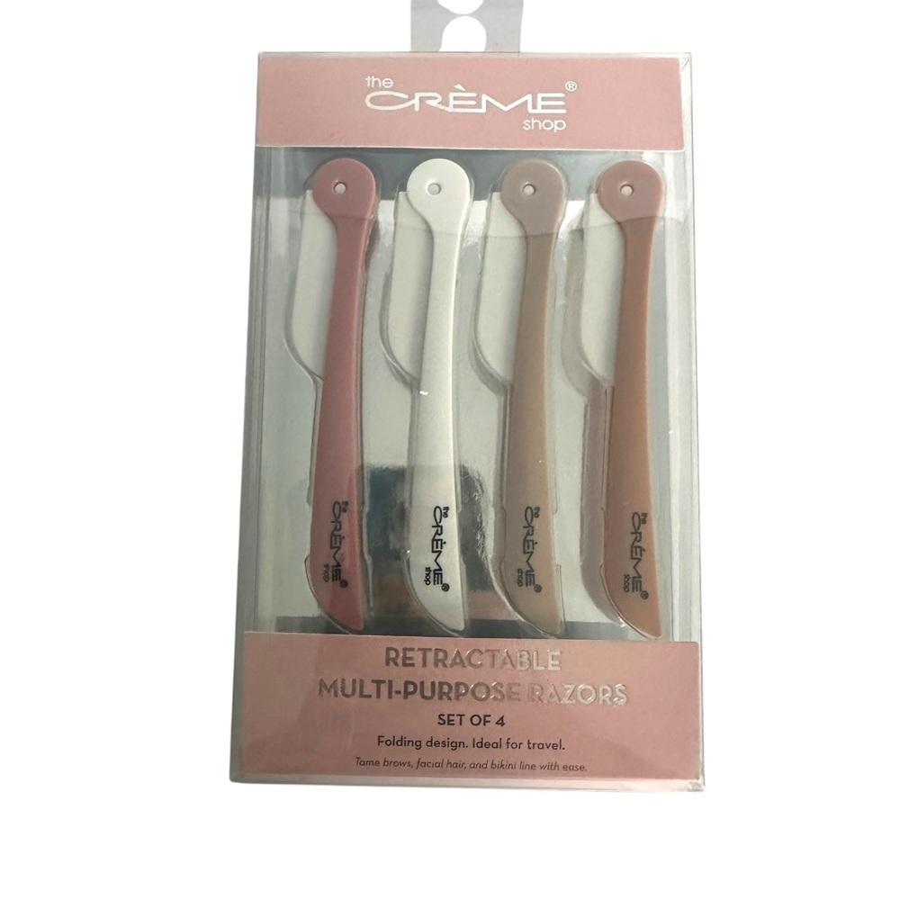 The Creme Shop Retractable Razor Set